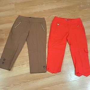 Bundle of 2 capris Jamie sadock